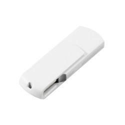 Флеш-память под логотип 8, 16, 32, 64 Гб USB Color  2.0, белый